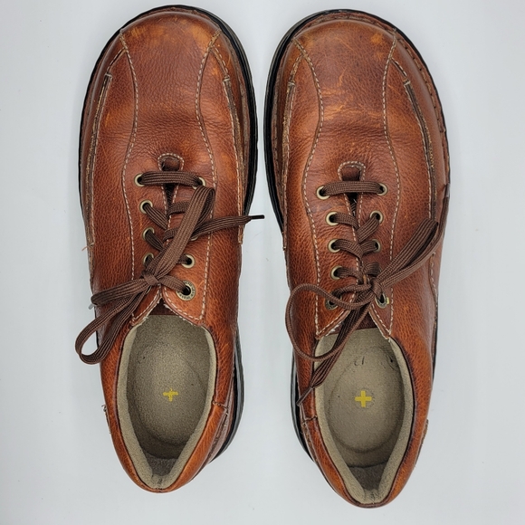 Dr. Martens 11200 brown pebbled leather lace-up oxford shoes, Mens 11 - Picture 6 of 14